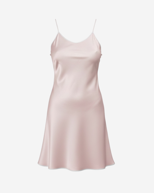 Silk Sleep Dress - Heavenly Pink