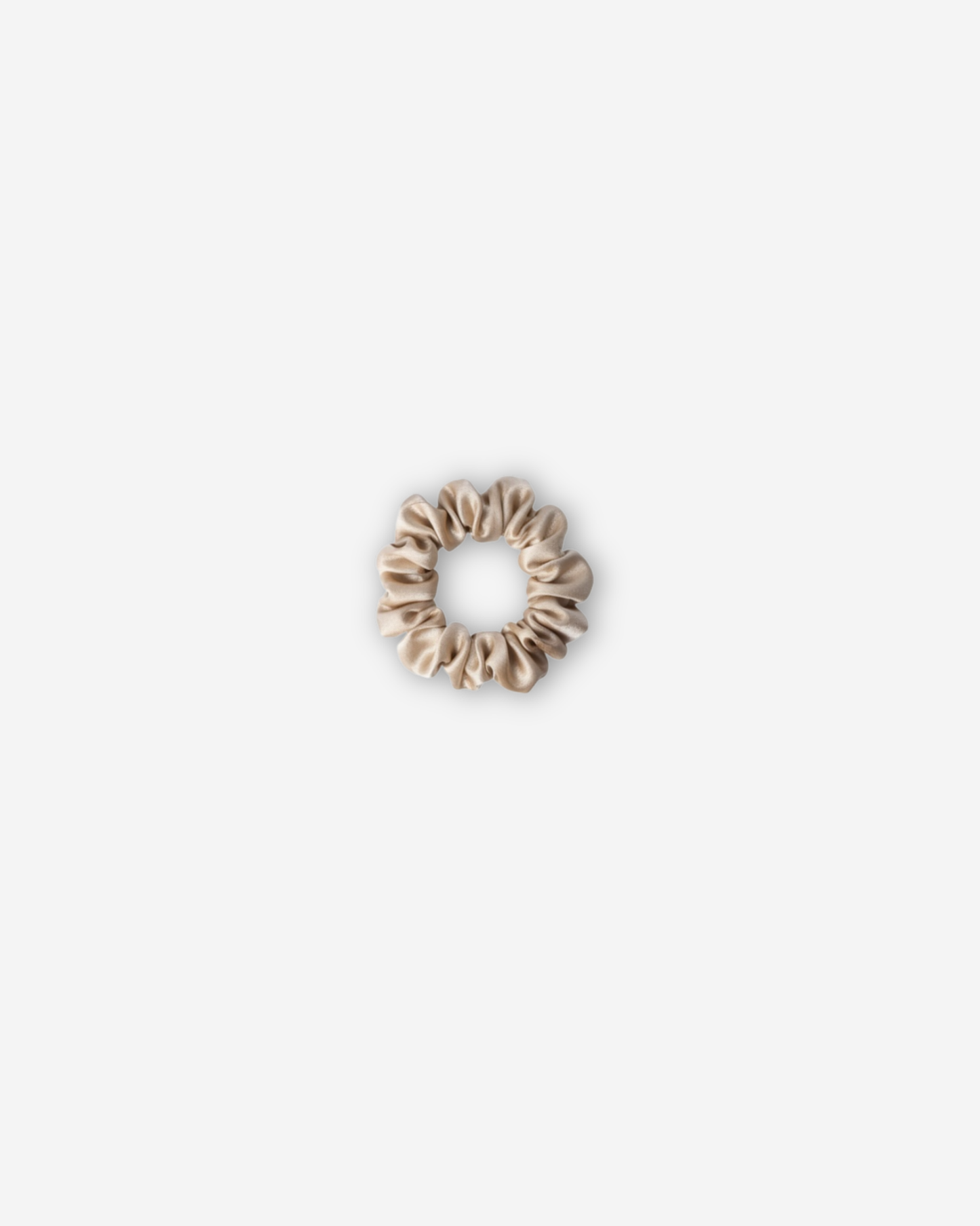 Silk Scrunchie (Small) - Bisque
