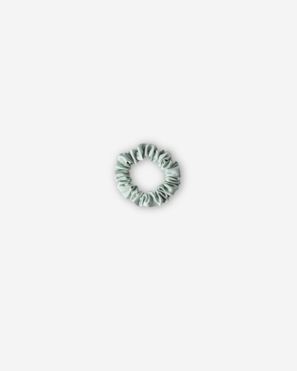 Silk Scrunchie (Small) - Sage