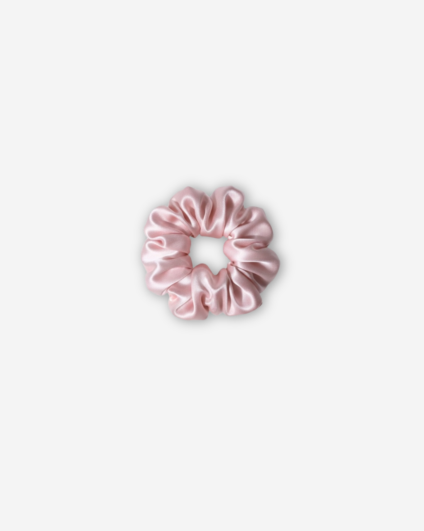 Silk Scrunchie (Large) - Heavenly Pink