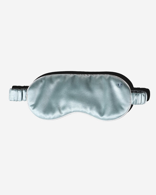 Silk Eye Mask - Powder Blue