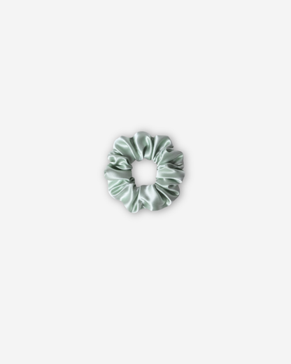 Silk Scrunchie (Medium) - Sage