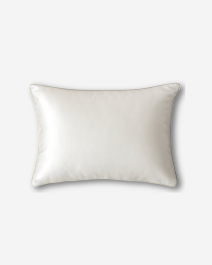 Silk Pillowcase - White + Bisque